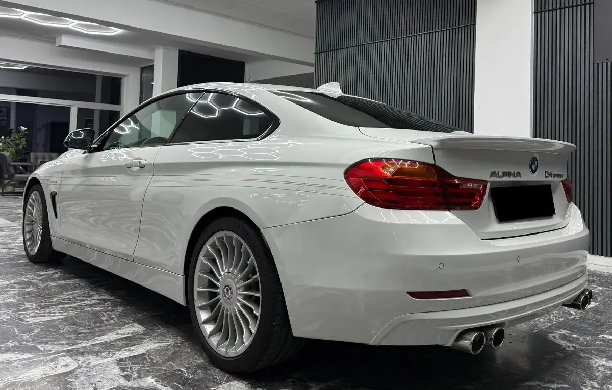 Brugt Alpina D4 349 HK (256 kW) 2015 Hvid Coupe