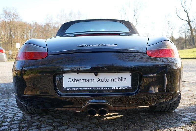 Gebraucht Porsche Boxster S 252 PS (185 kW) 2000 Schwarz Cabrio