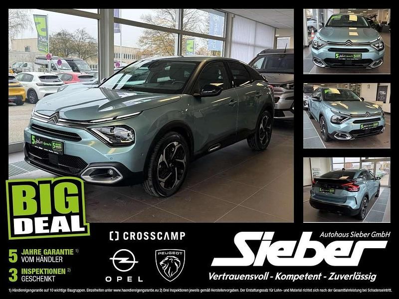 Lackierung olbia blau/typ auss Gebraucht 2023 Citroën C4 PureTech Limousine | 18.990 € (Fairer Preis) - Bild 1/4