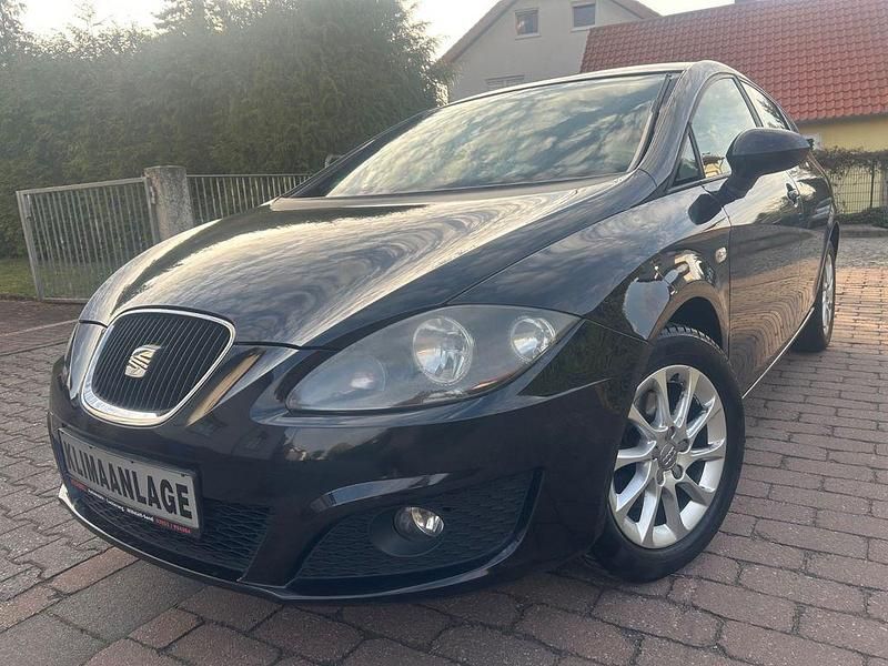 Gebraucht Seat Leon 125 PS (91 kW) 2009 Schwarz Kleinwagen