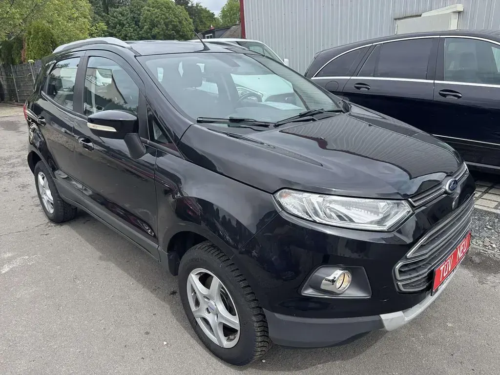 Gebraucht Ford Ecosport Titanium 125 PS (91 kW) 2014 Pantherschwarz metallic SUV