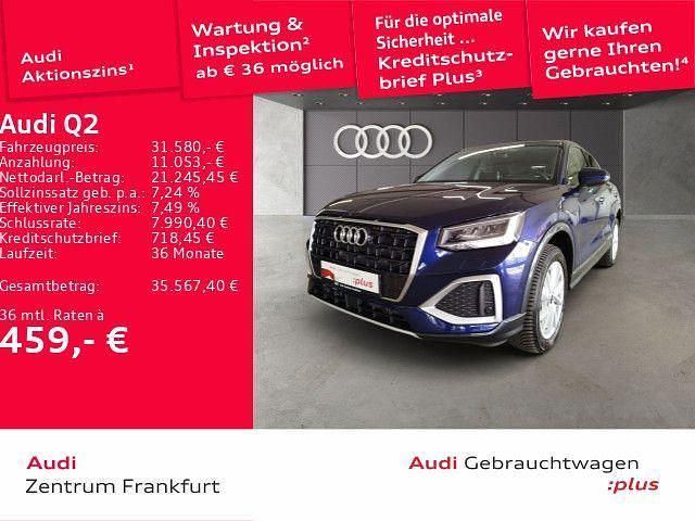 Second-hand Audi Q2 Advanced 150 CP (110 kW) 2025 Albastru SUV