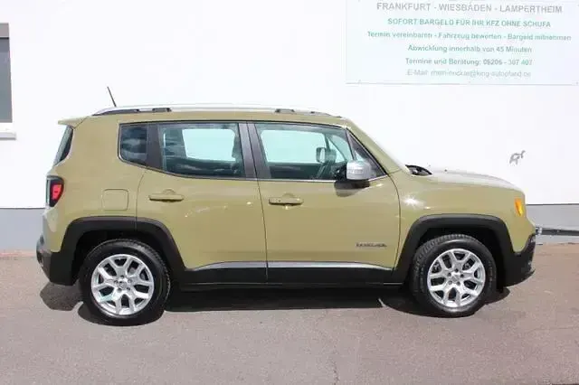 Gebraucht Jeep Renegade Limited 140 PS (102 kW) 2014 Grün SUV