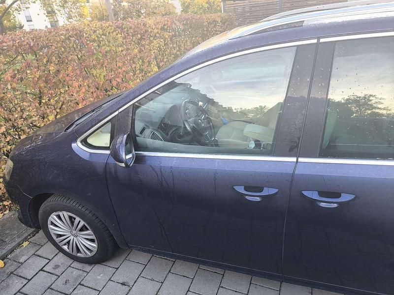Gebraucht VW Sharan Highline 150 PS (110 kW) 2019 Blau Van / Kleinbus