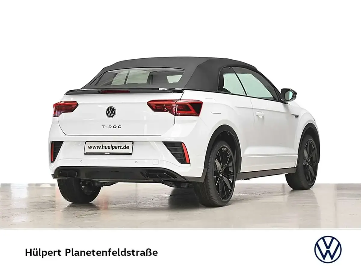 Neu VW T-Roc Cabriolet R-line 150 PS (110 kW) 2026 Pure white uni schwarz Cabrio