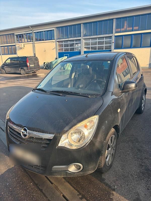 Gebraucht Opel Agila 85 PS (62 kW) 2009 Schwarz Kleinwagen