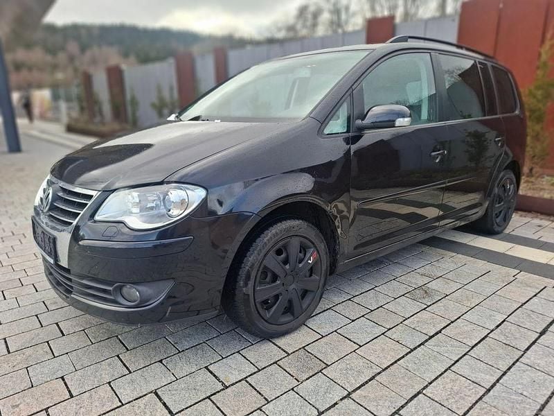 Gebraucht VW Touran 140 PS (102 kW) 2007 Schwarz Van / Kleinbus