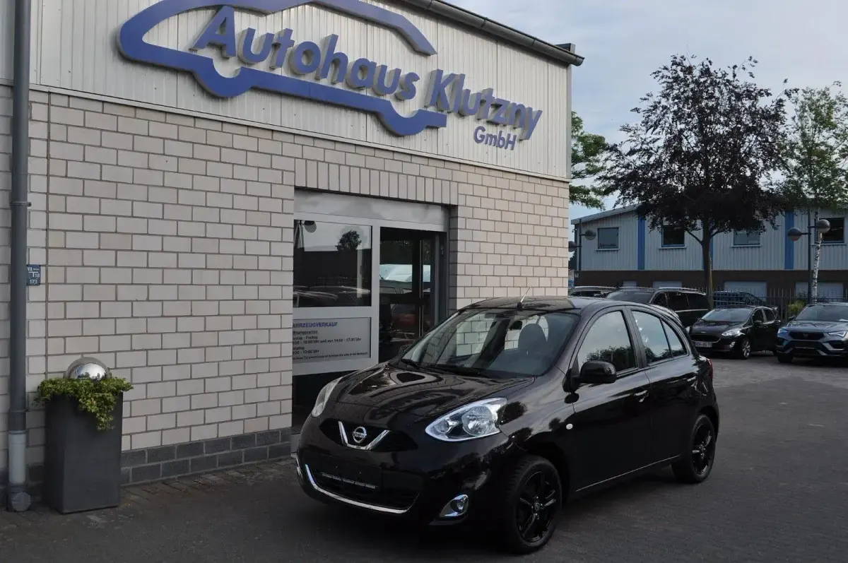 Gebraucht Nissan Micra Acenta 80 PS (58 kW) 2017 Schwarz Kleinwagen