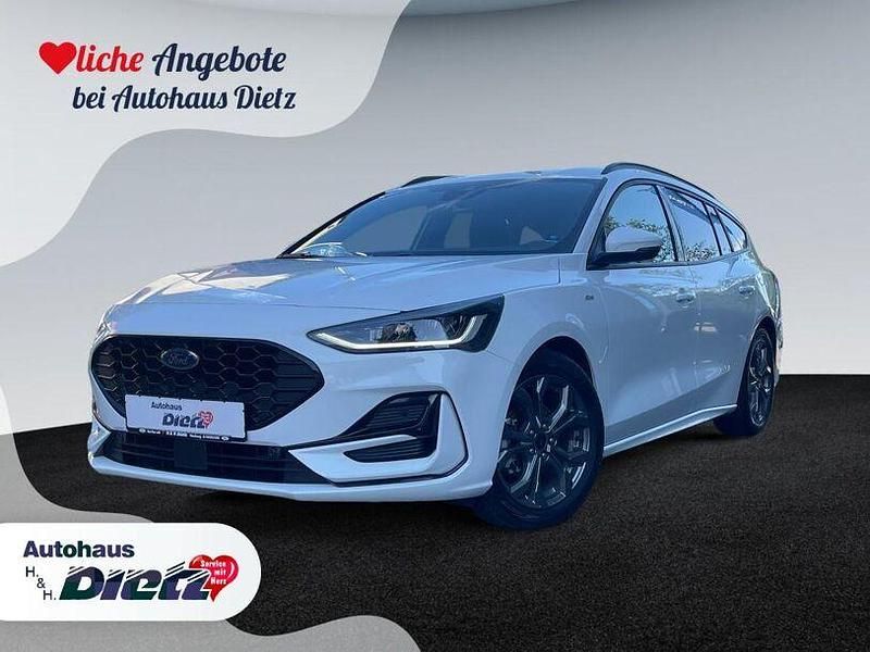Frostweiß Gebraucht 2024 Ford Focus ST-Line Kombi | 23.900 € (Superpreis) - Bild 1/4