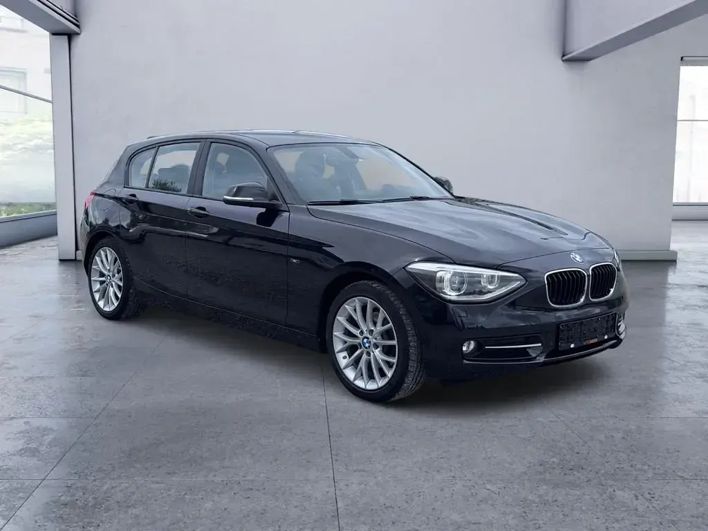 Gebraucht BMW 118 Advantage 143 PS (105 kW) 2014 Schwarz Kleinwagen