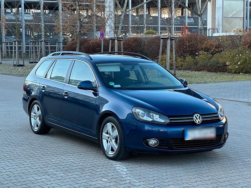 Blau Gebraucht 2012 VW Golf VI Kombi | 3.250 € (Superpreis) - Bild 1/4