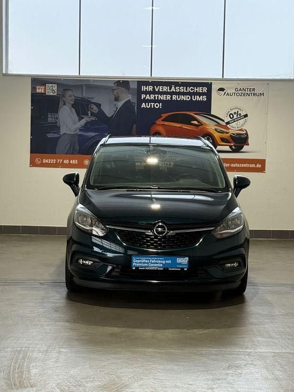 Gebraucht Opel Zafira Active 135 PS (99 kW) 2017 Grün Van / Kleinbus