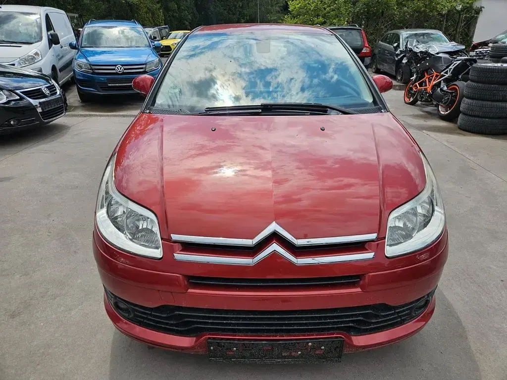 Gebraucht Citroën C4 VTR Sport 109 PS (80 kW) 2005 Farbe luziferrot/metalliclack Coupé