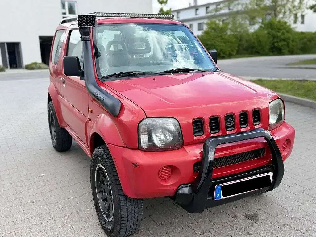 Gebraucht Suzuki Jimny 86 PS (63 kW) 2000 Rot SUV
