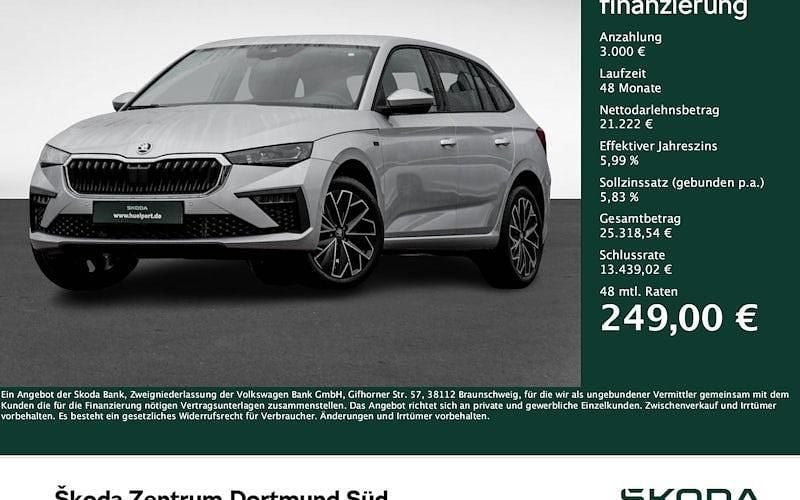 Brillantsilber metallic Gebraucht 2025 Skoda Scala Tour Kleinwagen | 24.222 € (Guter Preis) - Bild 1/4