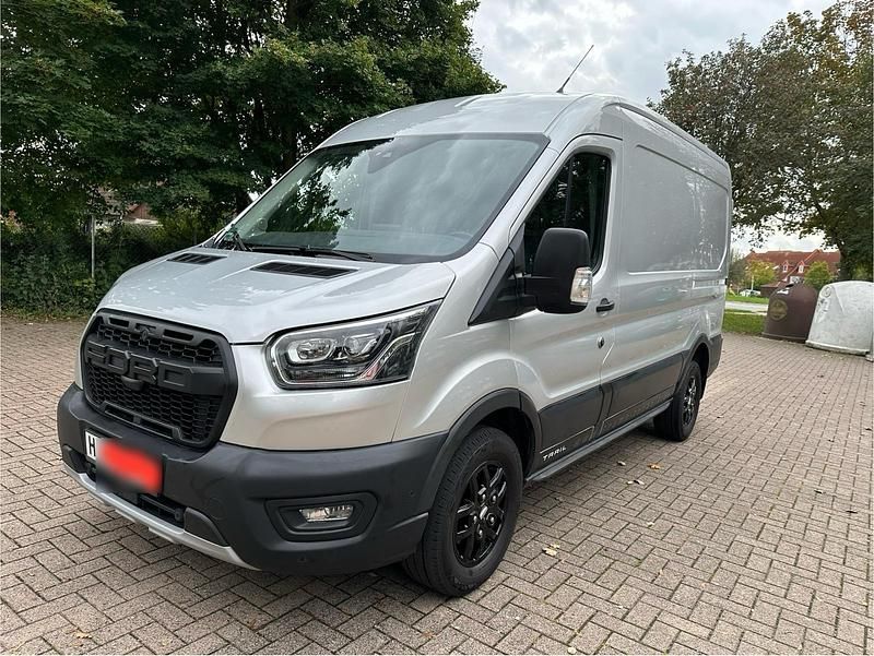 Gebraucht Ford Transit Custom 185 PS (136 kW) 2021 Grau Van / Kleinbus
