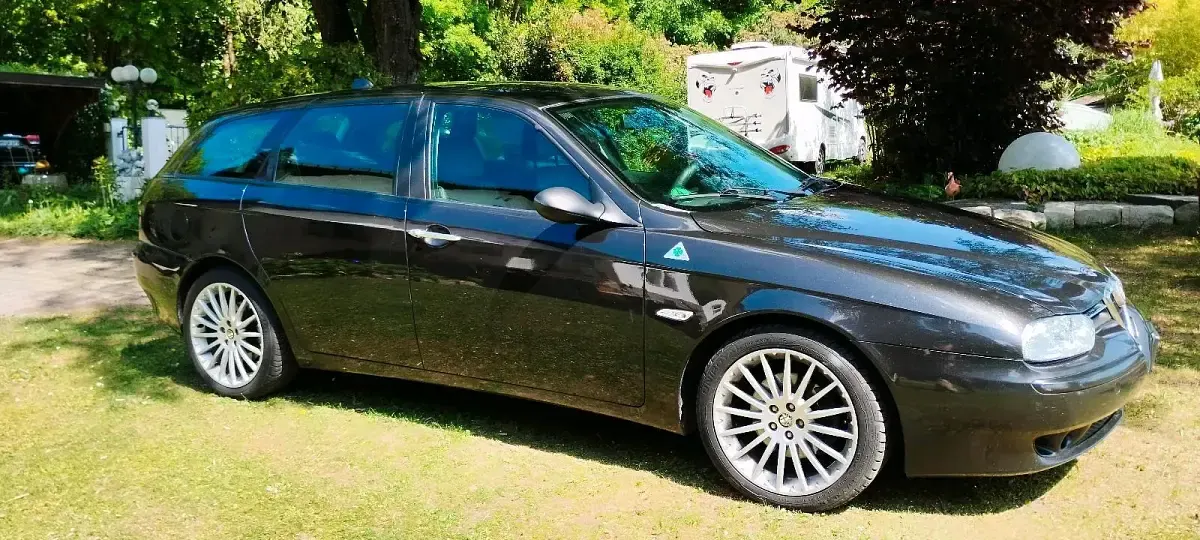 Gebraucht Alfa Romeo 156 166 PS (122 kW) 2005 Schwarz Kombi
