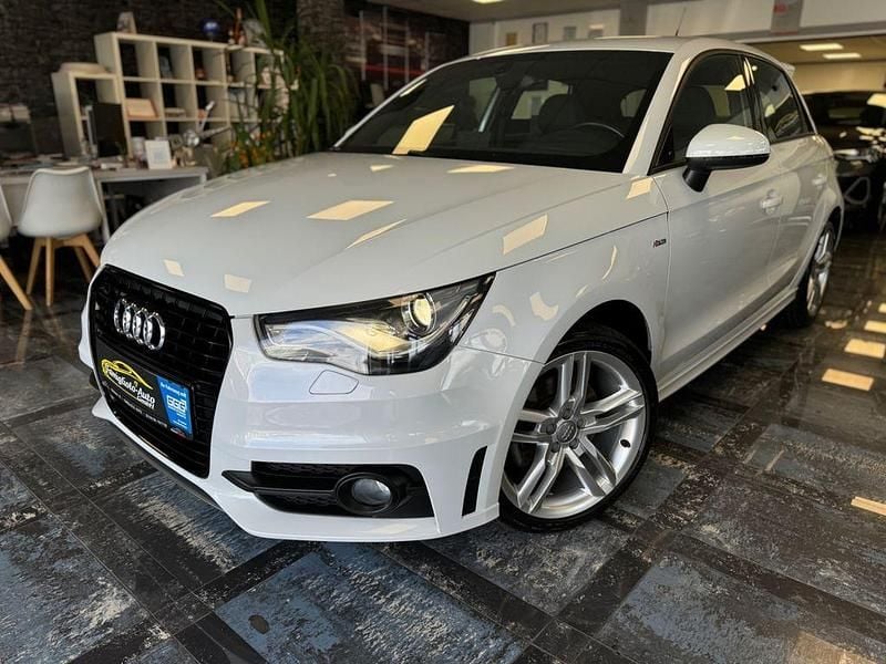 Weiß Gebraucht 2014 Audi A1 Sportback S-Line Kleinwagen | 12.990 € (Etwas zu teuer) - Bild 1/4