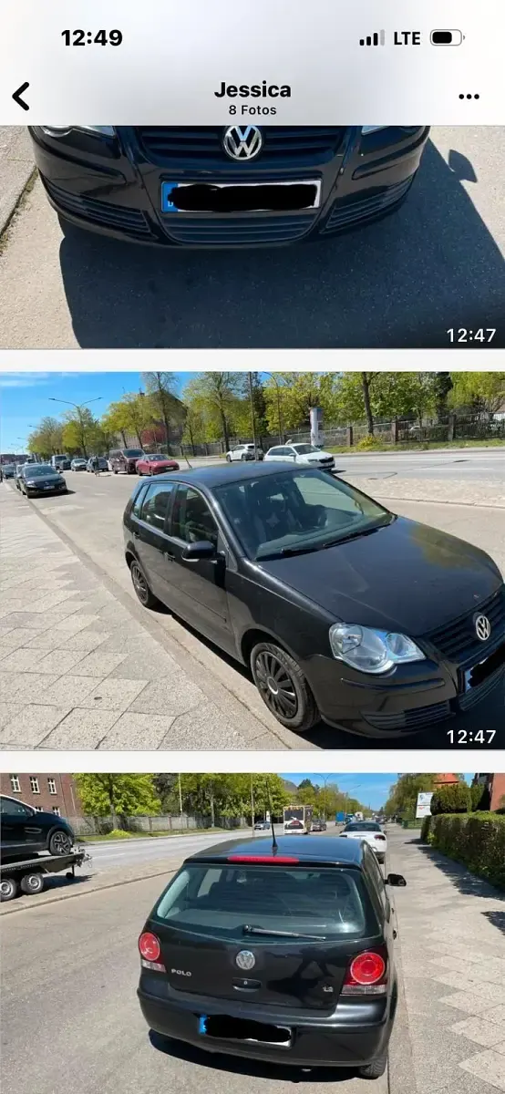 Gebraucht VW Polo 2006 Schwarz Kleinwagen