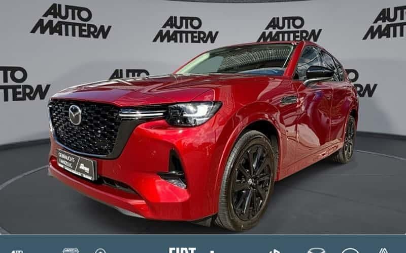 Rot Gebraucht 2023 Mazda CX-60 Homura-Line SUV | 43.590 € (Guter Preis) - Bild 1/4