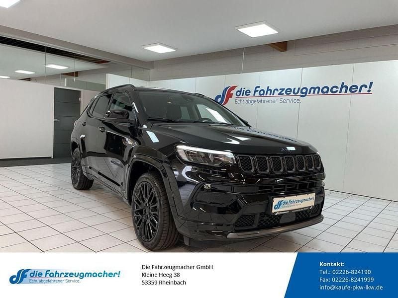 Schwarz Gebraucht 2022 Jeep Compass SUV | 24.988 € (Superpreis) - Bild 1/4