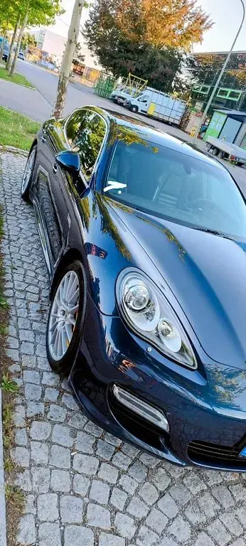 Gebraucht Porsche Panamera Turbo S Chrono 551 PS (405 kW) 2011 Blau Kleinwagen