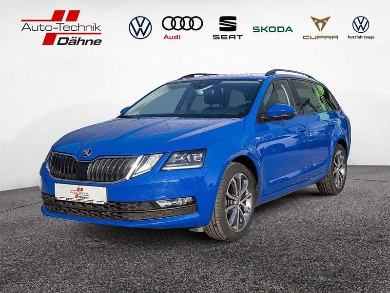 Blau / energy blau Gebraucht 2020 Skoda Octavia Soleil Kombi | 15.880 € (Superpreis) - Bild 1/4