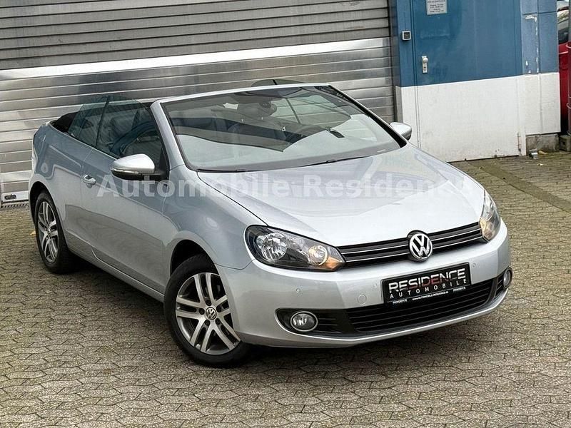 Gebraucht VW Golf Cabriolet 105 PS (77 kW) 2012 Silber Cabrio