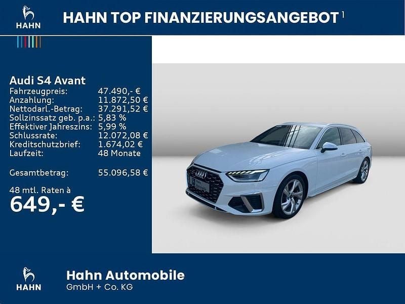 Gebraucht Audi S4 Sport 341 PS (250 kW) 2024 Arkonaweiß Kombi
