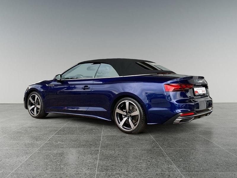 Gebraucht Audi A5 Cabriolet Advanced Plus 150 PS (110 kW) 2024 Navarrablau metallic Cabrio