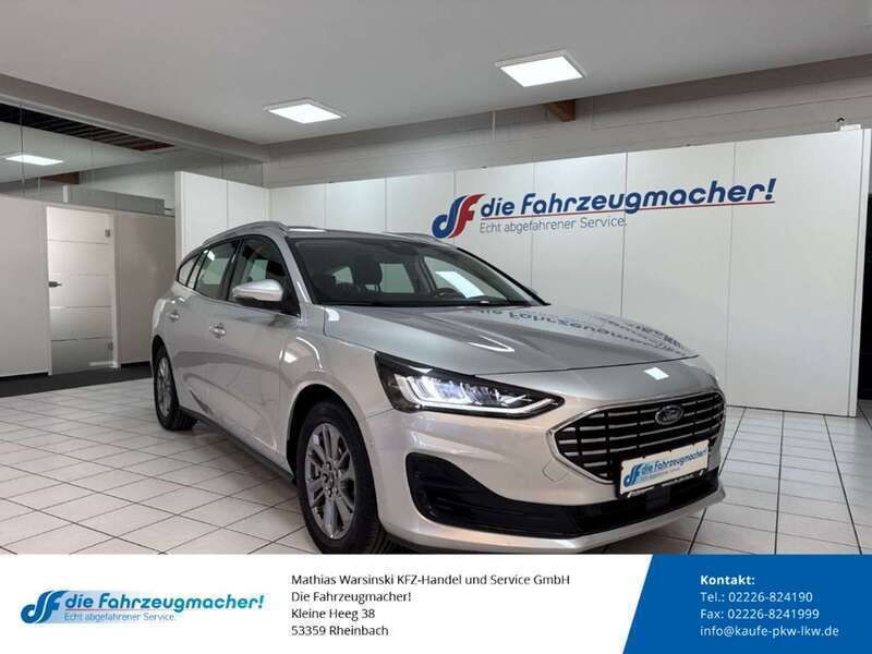 Silber Gebraucht 2022 Ford Focus Titanium Kombi | 16.988 € (Guter Preis) - Bild 1/4