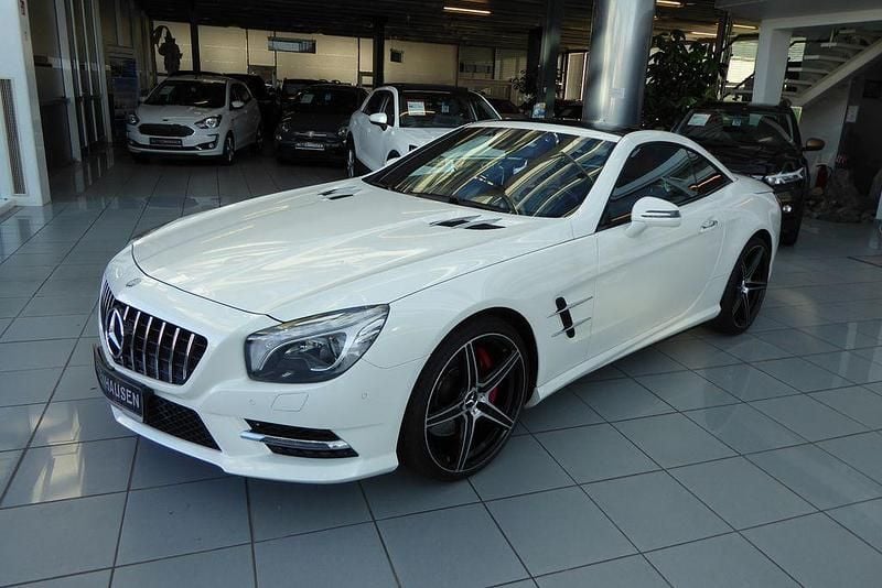 Diamantweiss Gebraucht 2014 Mercedes SL500 AMG Cabrio | 39.990 € (Fairer Preis) - Bild 1/4