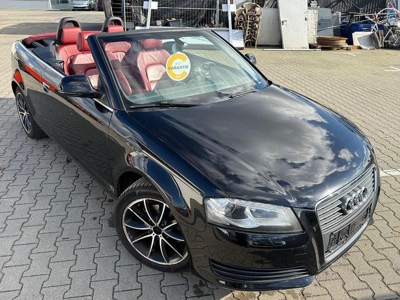 Schwarz Gebraucht 2009 Audi A3 Cabriolet Comfort Cabrio | 7.999 € (Fairer Preis) - Bild 1/4