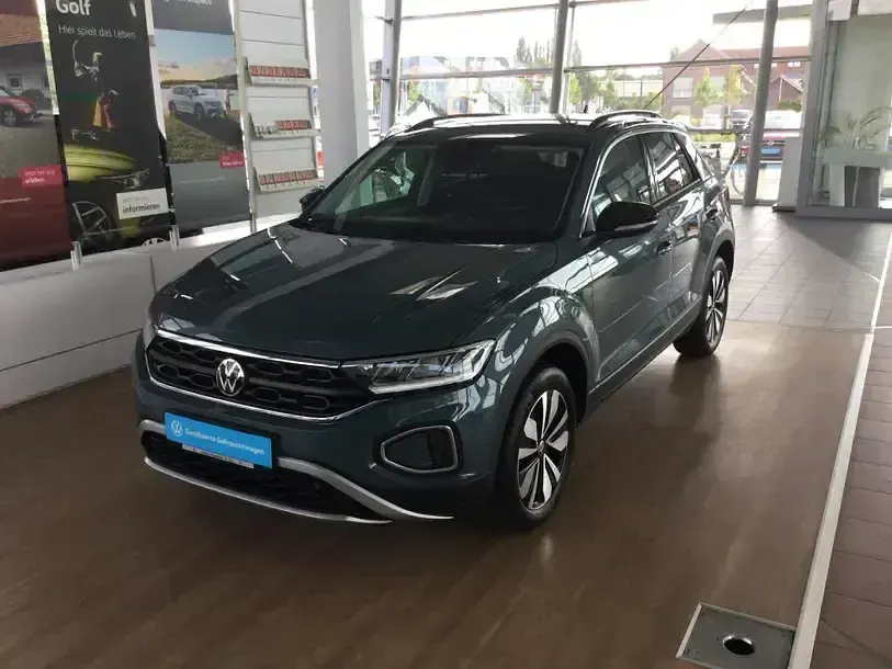 Gebraucht VW T-Roc Goal 150 PS (110 kW) 2025 Petroleum blue (metallic) SUV