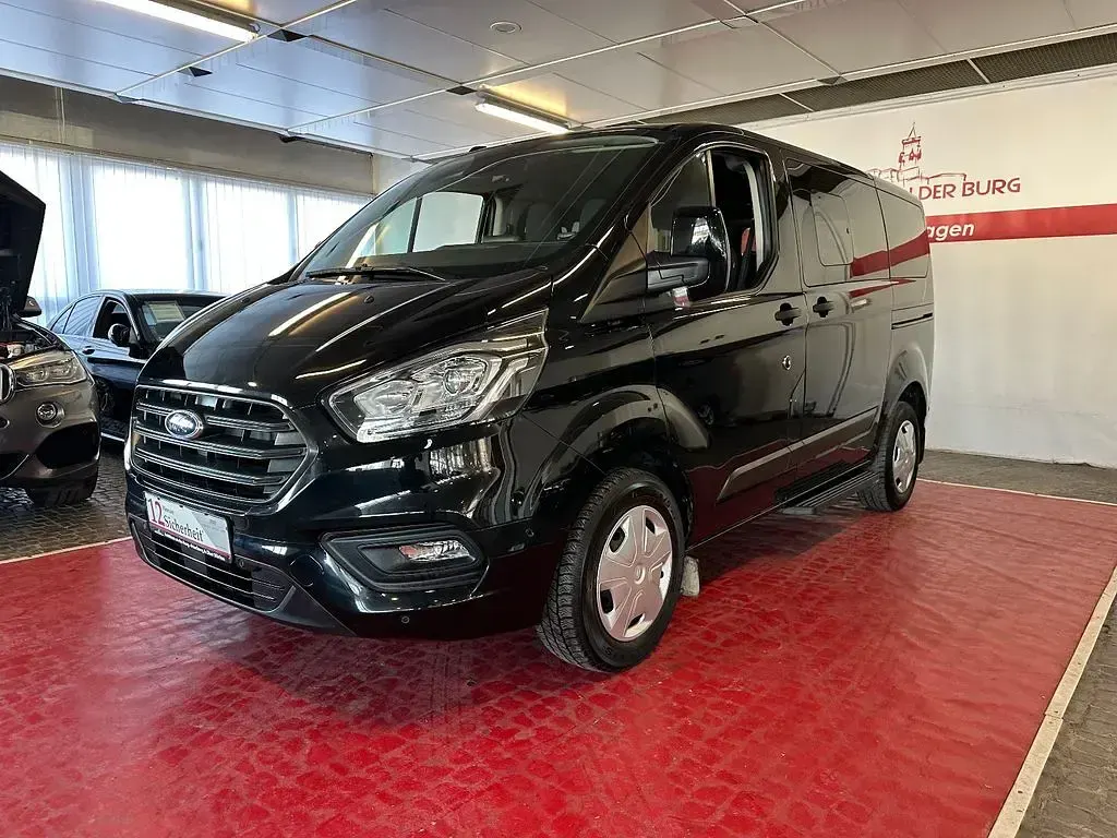 Occasion Ford Transit Custom Trend 185 ch (136 kW) 2022 Noir Break