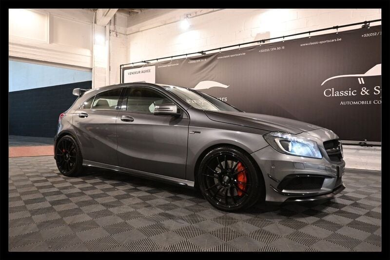 Grau Gebraucht 2014 Mercedes A45 AMG AMG Limousine | 21.950 € (Fairer Preis) - Bild 1/4