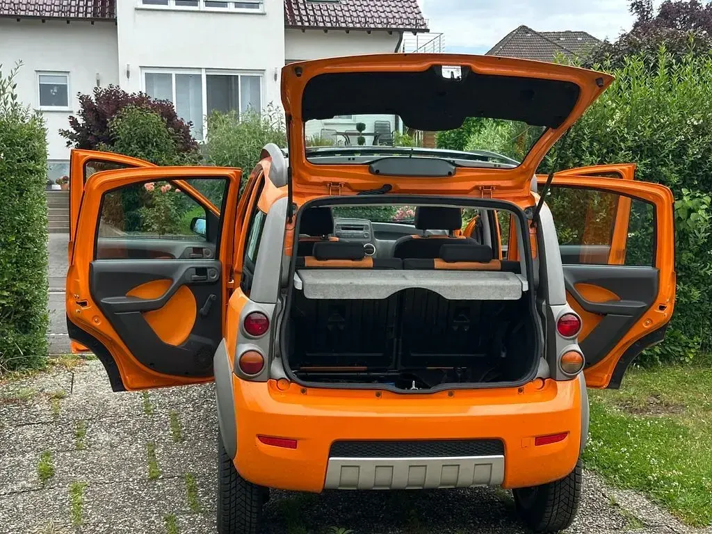 Gebraucht Fiat Panda 79 PS (58 kW) 2008 Orange Kleinwagen