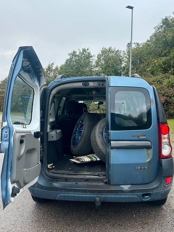 Gebraucht Dacia Logan MCV Lauréate 105 PS (77 kW) 2008 Blau Kombi
