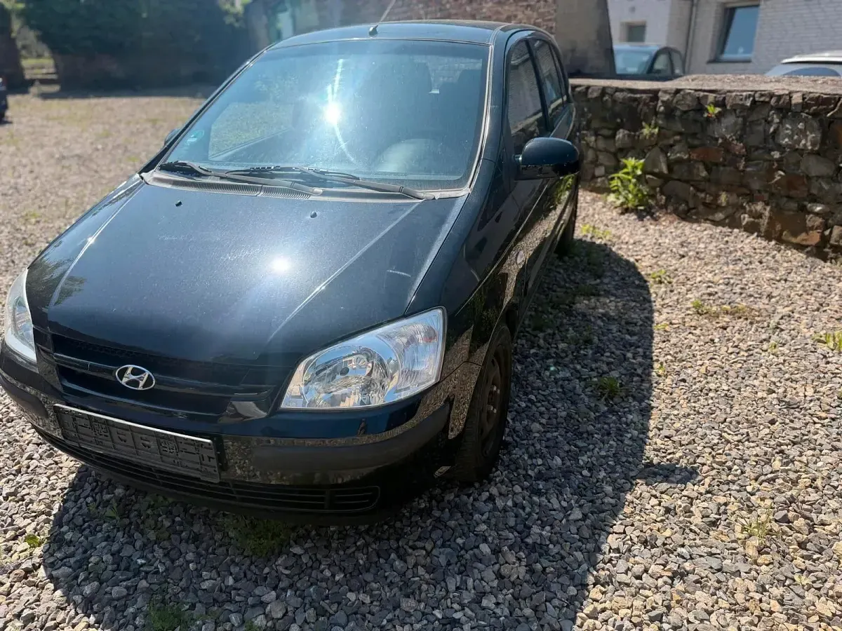 Gebraucht Hyundai Getz 60 PS (44 kW) 2004 Schwarz Kleinwagen