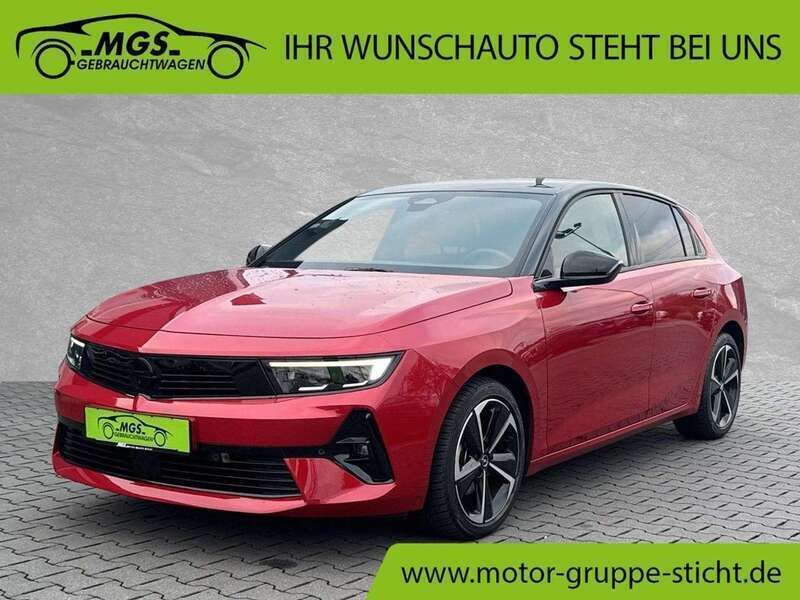 Kardio rot metallic Gebraucht 2023 Opel Astra GS Line Limousine | 25.870 € (Teuer) - Bild 1/4