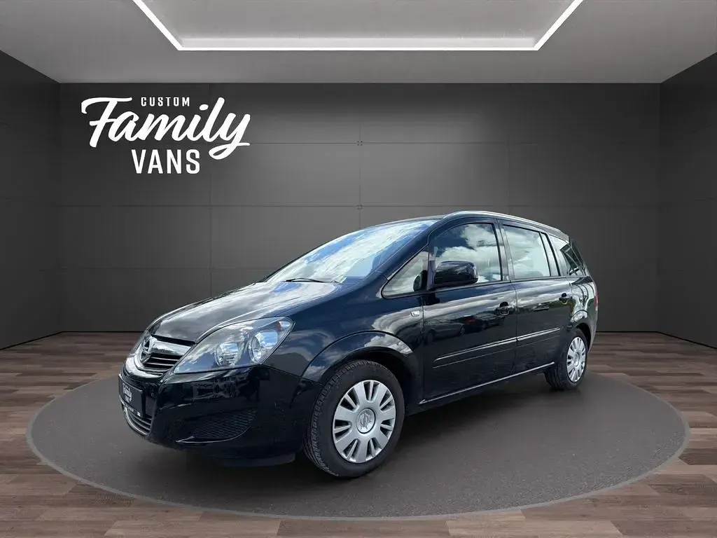 Gebraucht Opel Zafira Family 116 PS (85 kW) 2013 Schwarz Van / Kleinbus