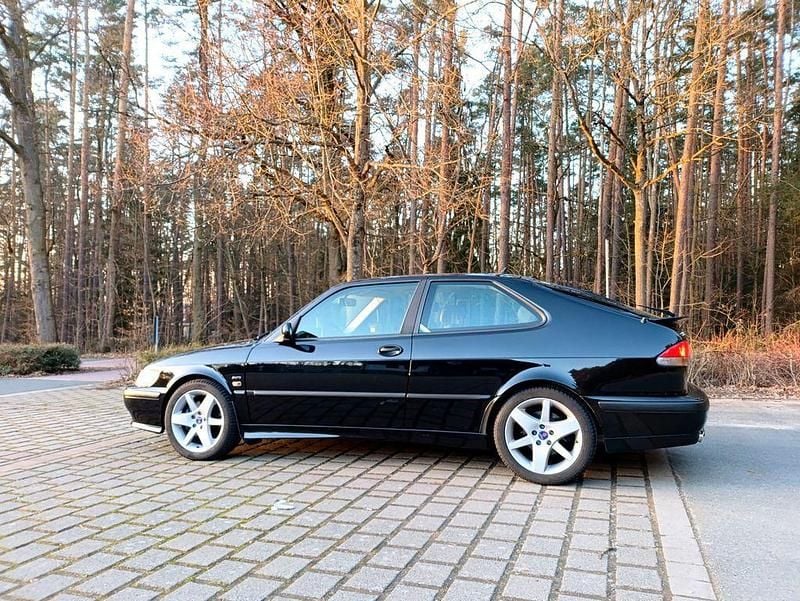 Gebraucht Saab 9-3 Aero 185 PS (136 kW) 2001 Schwarz Coupé