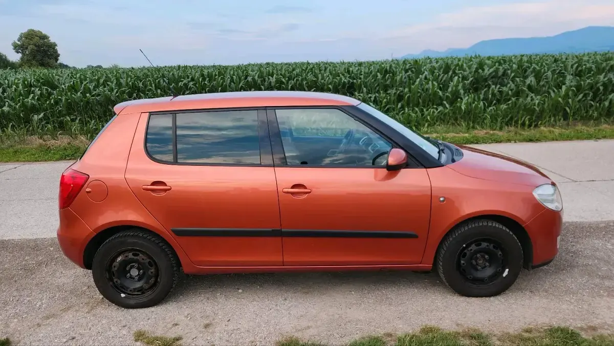 Gebraucht Skoda Fabia 85 PS (62 kW) 2007 Orange Kombi