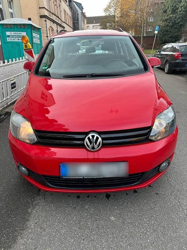 Gebraucht VW Golf VI 2009 Rot Kleinwagen