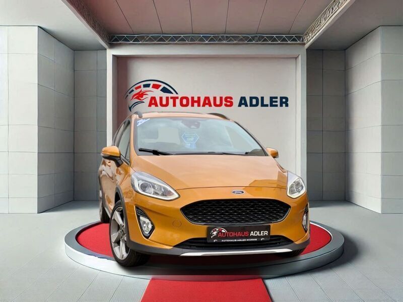 Gelb Gebraucht 2019 Ford Fiesta Active Kleinwagen | 8.490 € (Guter Preis) - Bild 1/4