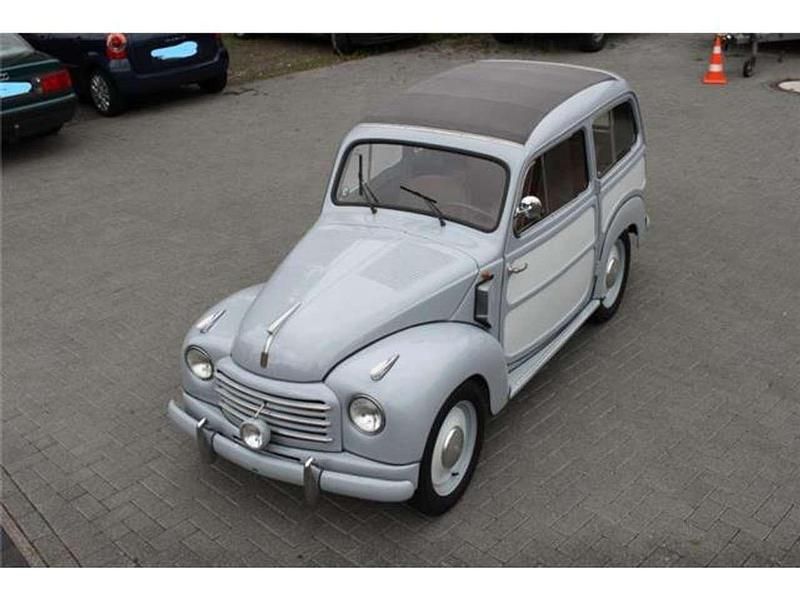 Grau Gebraucht 1953 Fiat 500C Cabrio | 18.500 € - Bild 1/4