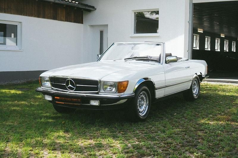 Gebraucht Mercedes SL280 185 PS (136 kW) 1981 Weiß Cabrio