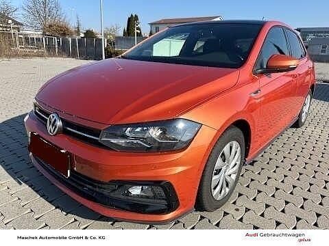 Gebraucht VW Polo R-line 95 PS (69 kW) 2018 Orange Kleinwagen