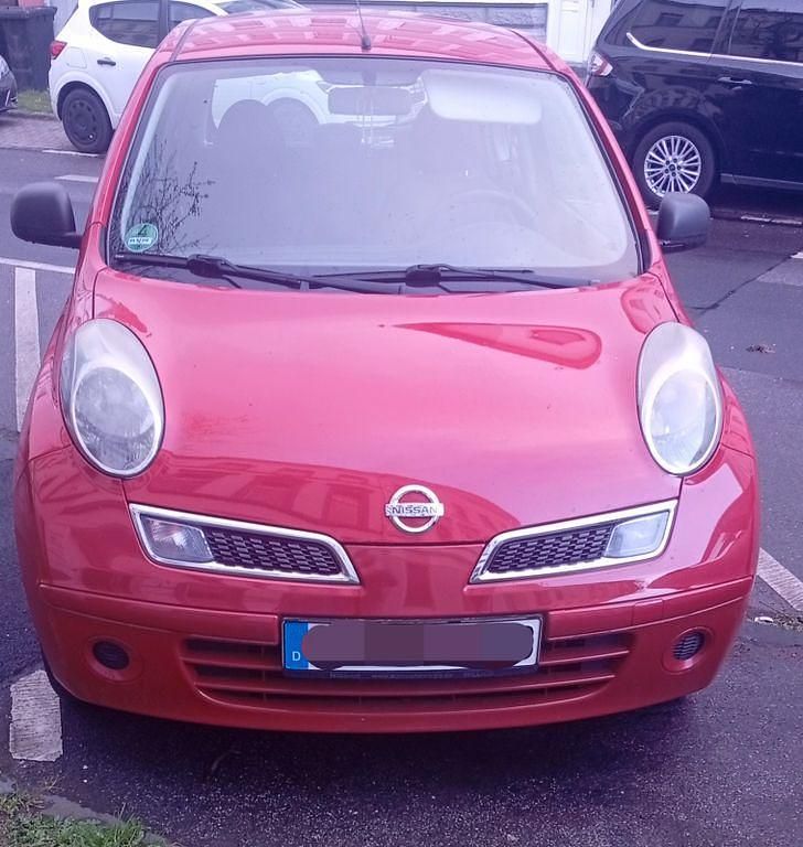 Gebraucht Nissan Micra 65 PS (47 kW) 2009 Rot Limousine