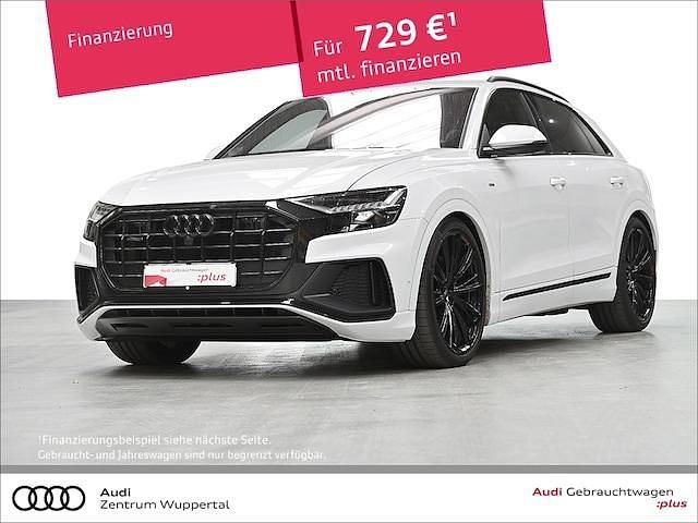 Weiß Gebraucht 2022 Audi Q8 Ambiente SUV | 70.599 € (Etwas zu teuer) - Bild 1/3